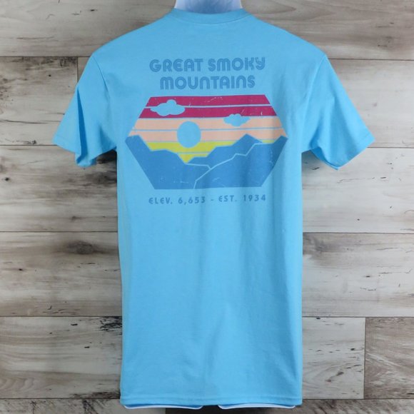 Beachwood* Men's Short Sleeve Crew Neck‎ Straight Hem Pullover Tee Shirt~ Small - Picture 2 of 9